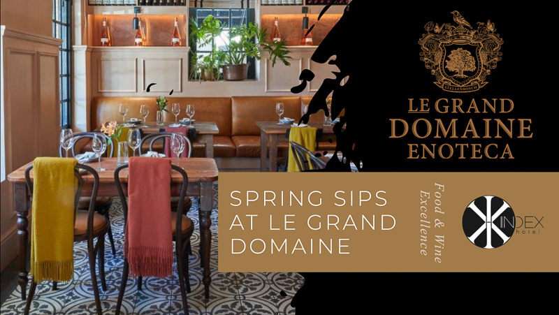 Spring and Wine are the Perfect Combination at Le Grand Domaine Enoteca